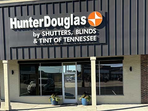 The storefront of Shutters, Blinds & Tint of Tennessee